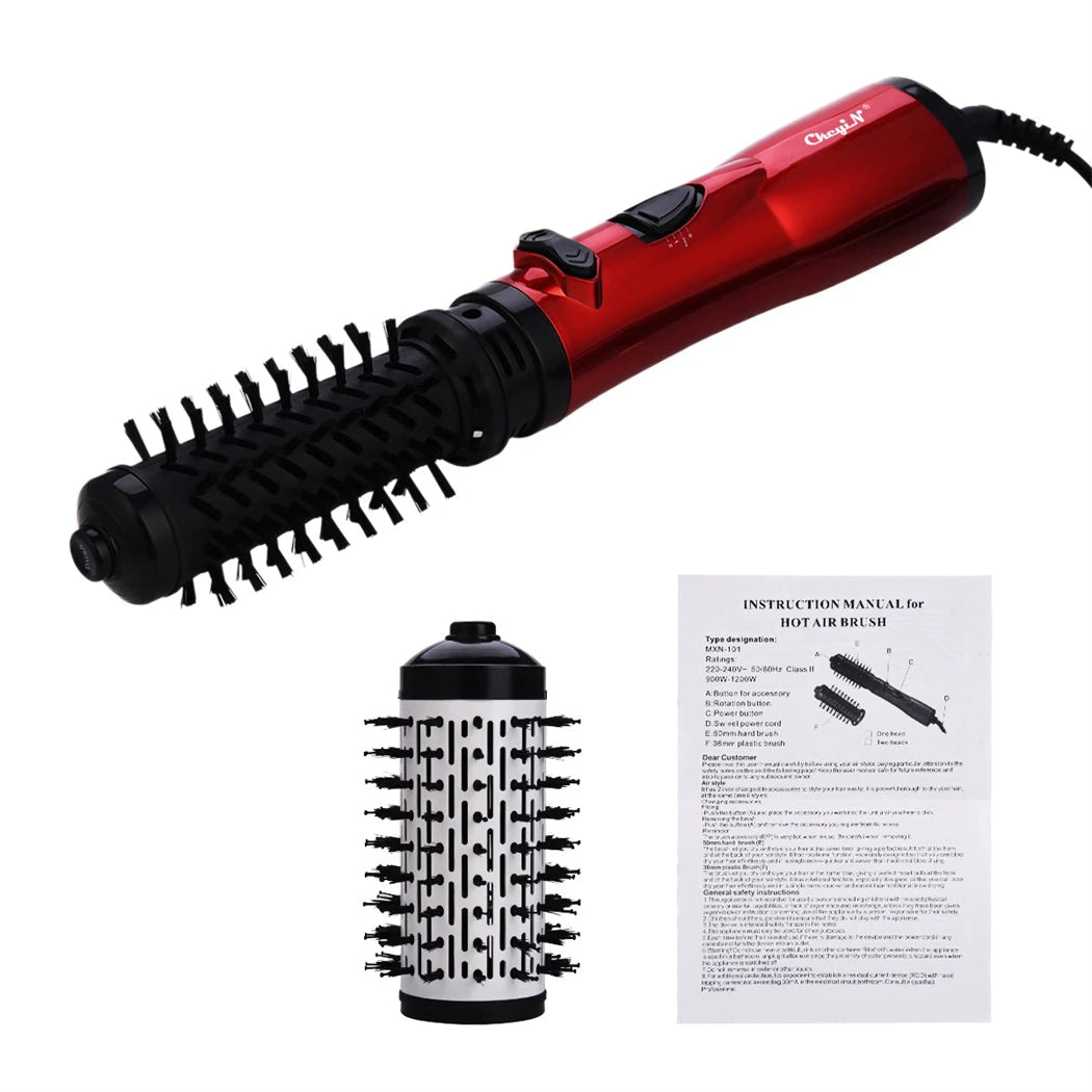 Auto-Rotating Ionic Hair Dryer Brush – 2-in-1 Hot Air Spin Brush for Volume, Shine, and Frizz Control 2