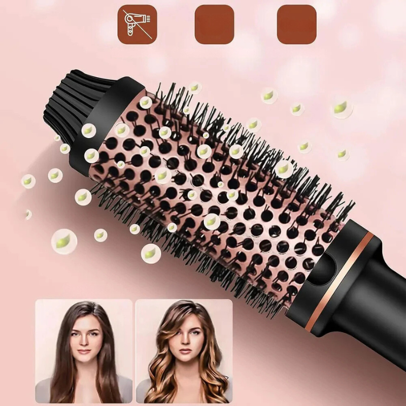 Ionic 3-in-1 Curling Wand and Iron with Anti-Burn Technology – Frizz Control and Smooth Curls 1