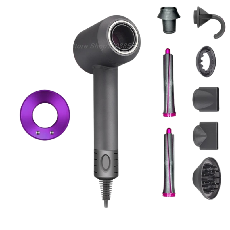 Leafless Hair Dryer with Negative Ion Technology – 1600W Powerful Styling Tool for All Hair Types 11