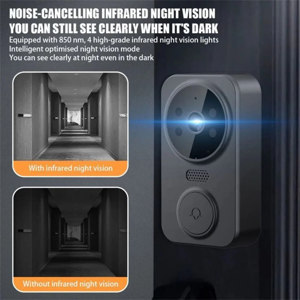 Wireless Video Doorbell Camera with 4.3-Inch Screen, Night Vision, Motion Detection – Smart Home Security Solution 5