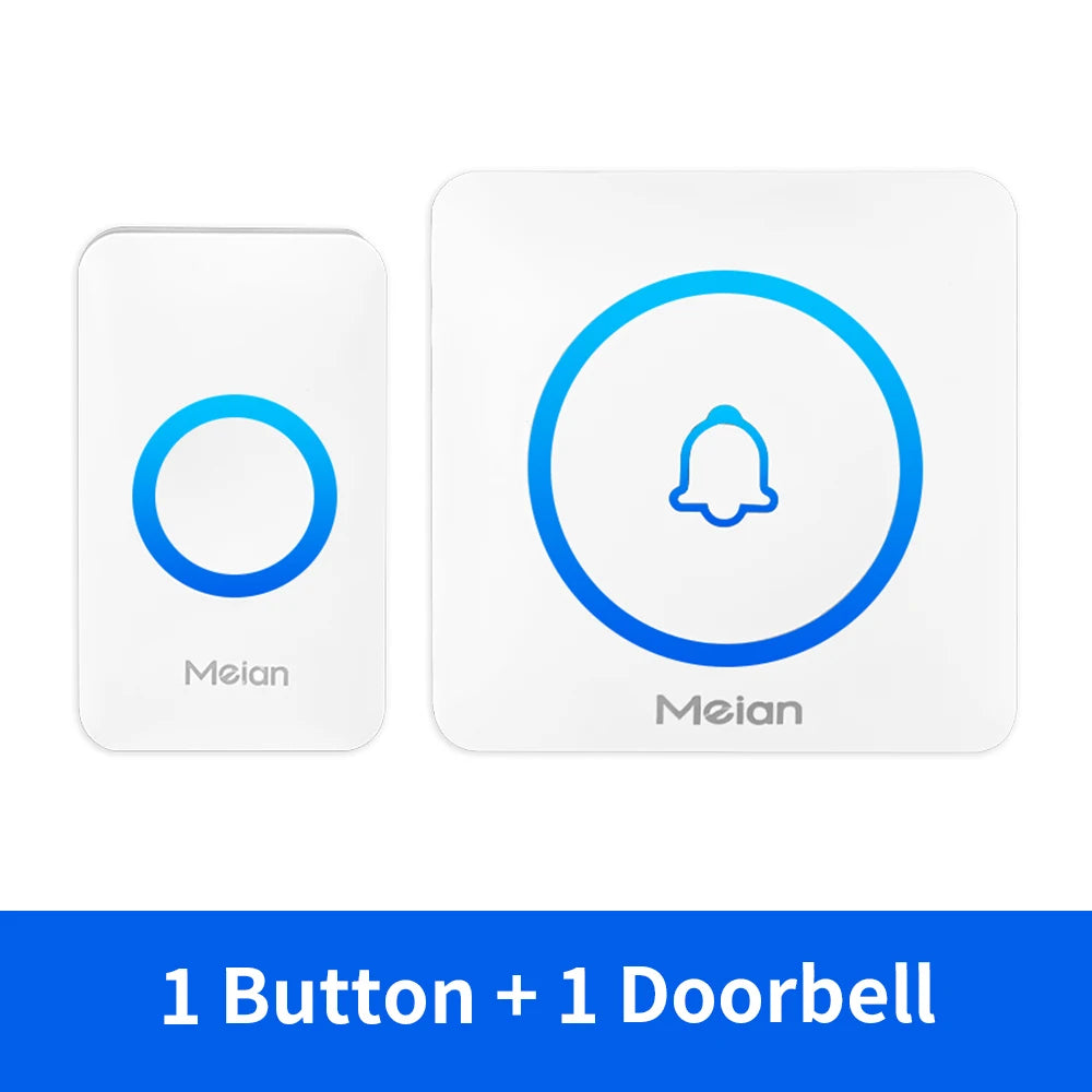 Wireless Waterproof Doorbell with 60 Chimes, Adjustable Volume, Long Range Up to 1000 ft for Smart Home Security 8