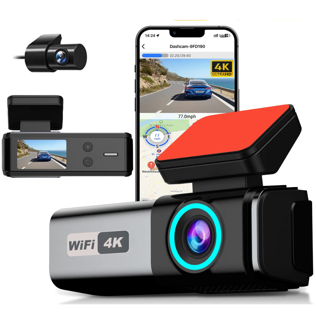 4K WIFI Dash Cam for Car