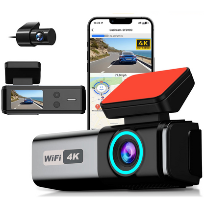 4K WIFI Dash Cam for Car