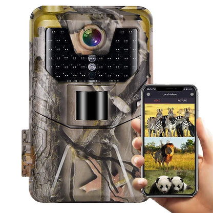 4K Wildlife Trail Camera with Bluetooth Control and Night Vision – 30MP High-Resolution Trail Camera for Hunting and Surveillance 1