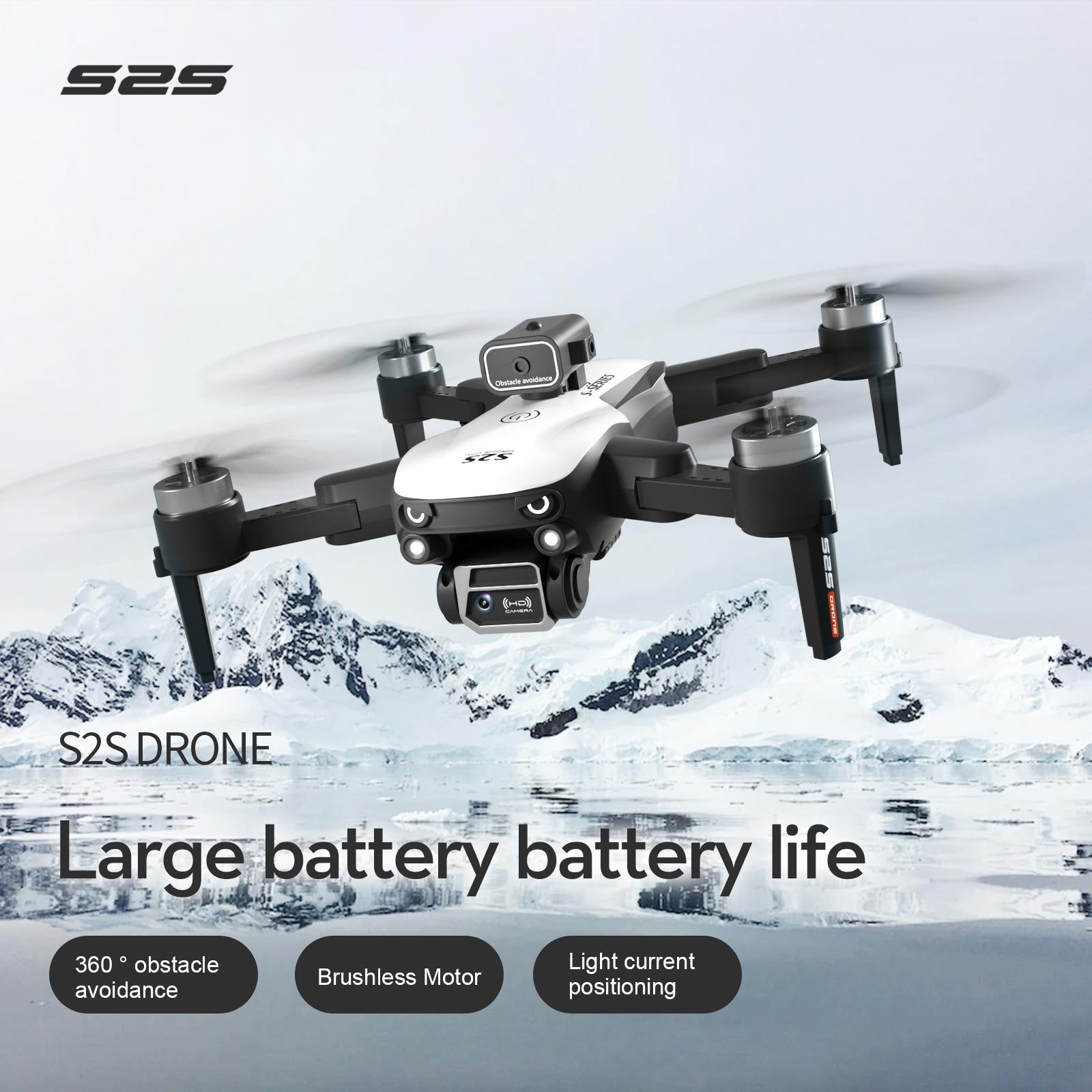 4K & 8K Dual Camera Drone with Obstacle Avoidance – Foldable Quadcopter with 25-Minute Flight Time 1