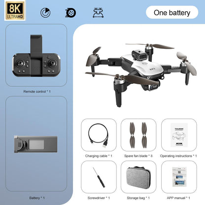4K & 8K Dual Camera Drone with Obstacle Avoidance – Foldable Quadcopter with 25-Minute Flight Time 3