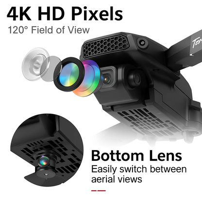 5G Drone with 4K Camera – 90 Minutes Flight Time, Smart Obstacle Avoidance, Auto-Positioning 2