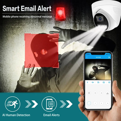 8MP 4K POE Surveillance Camera with Night Vision and Audio – Home Security CCTV Camera for Outdoor Monitoring 3