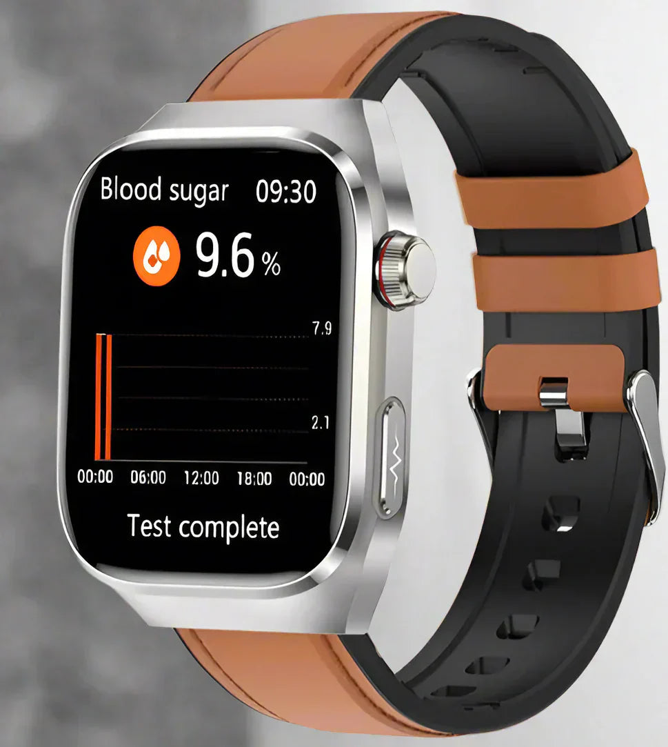 Advanced Health Smartwatch with ECG, Blood Sugar Monitoring, 2.04-Inch AMOLED Display, Waterproof Fitness Tracker 11