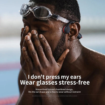 Bone Conduction Waterproof Headphones with 32GB Storage and Bluetooth 5.3 for Swimming and Workouts 5
