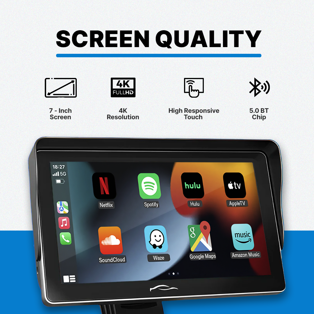 CarTablet Pro - Apple CarPlay Touch Screen Car Stereo with Easy Installation 2