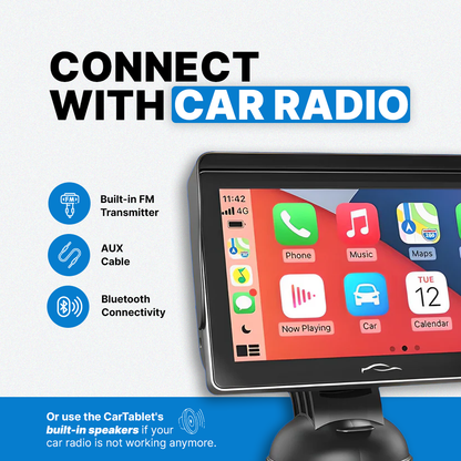 CarTablet Pro - Apple CarPlay Touch Screen Car Stereo with Easy Installation 3
