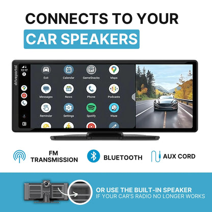 DrivePortal Pro G4 Wireless CarPlay Dash Cam - Universal 4K Solution for Enhanced Driving Experience 3