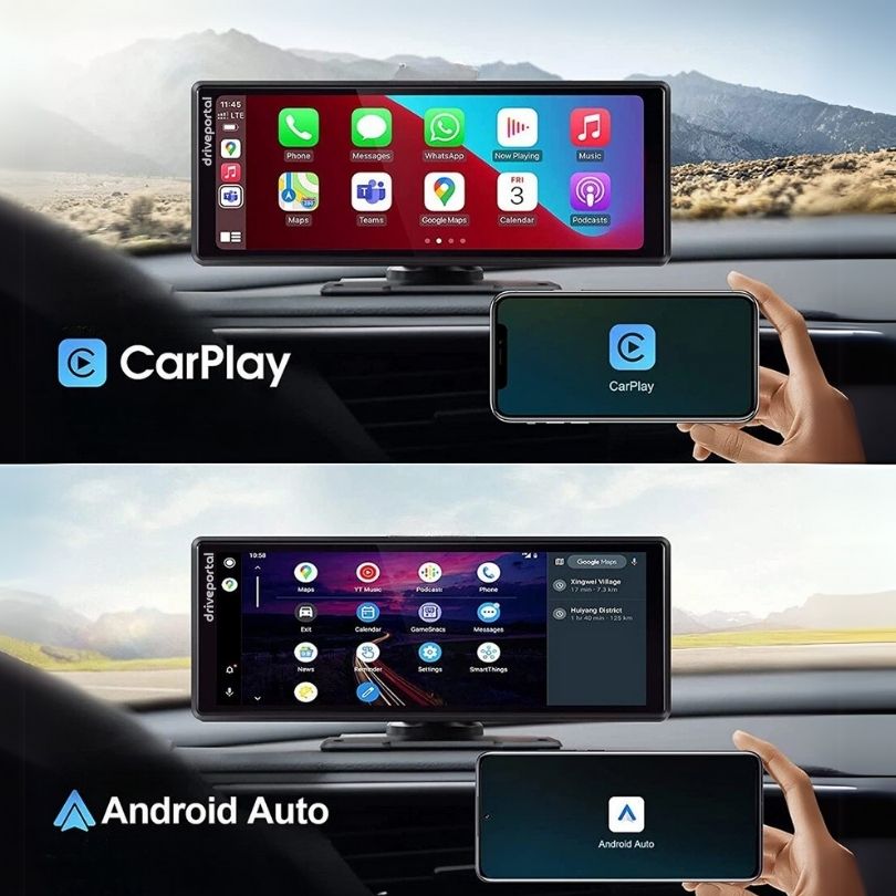 DrivePortal Pro G4 Wireless CarPlay Dash Cam - Universal 4K Solution for Enhanced Driving Experience 6