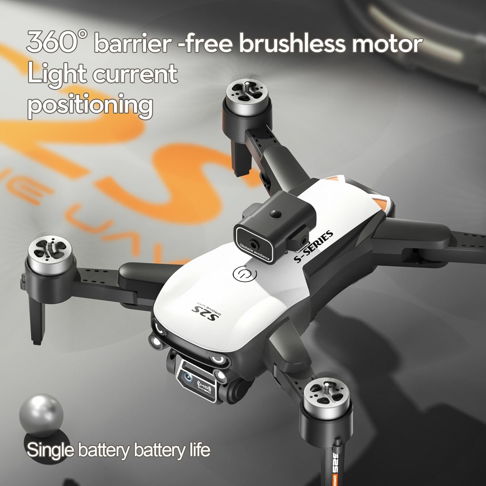 Foldable Drone with 4K & 8K Dual Cameras for Aerial Photography – Smart Obstacle Avoidance, 25 Minutes Flight Time 3