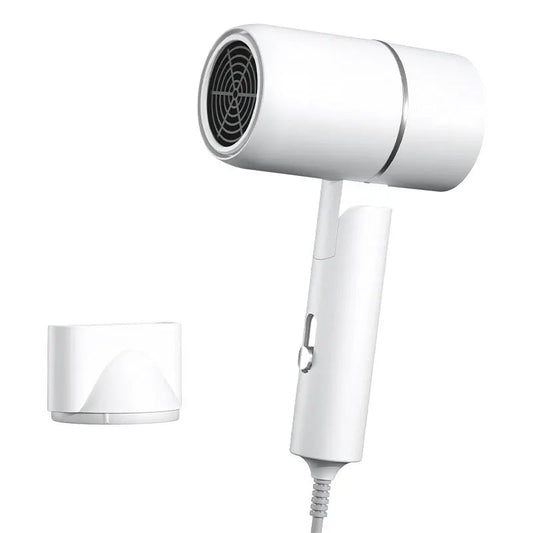Foldable Ionic Hair Dryer with Travel Pouch – Compact and Lightweight Design for Effortless Styling 0