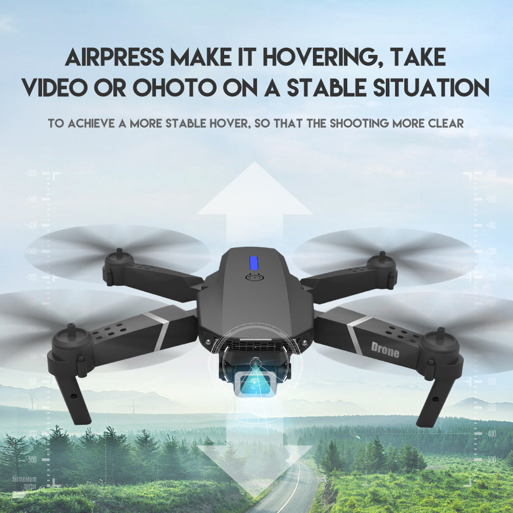 Foldable RC Drone with 4K HD Camera, WiFi FPV, Altitude Hold for Aerial Photography and Easy Navigation 4