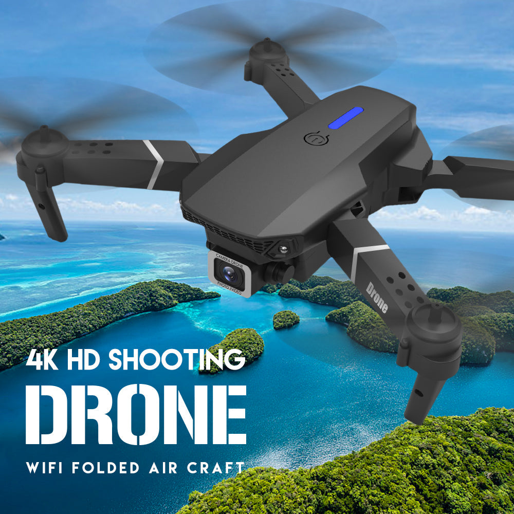 Foldable RC Drone with 4K HD Camera, WiFi FPV, Altitude Hold for Aerial Photography and Easy Navigation 5