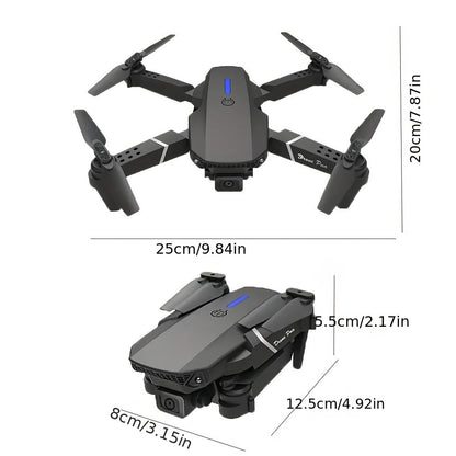 Foldable RC Drone with 4K HD Camera, WiFi FPV, Altitude Hold for Aerial Photography and Easy Navigation 7