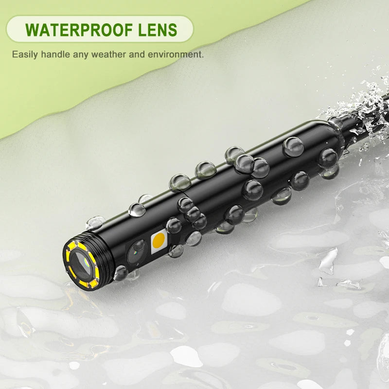 High-Definition 4.3'' IPS Industrial Endoscope with Autofocus, Triple Lens, and 1080P Resolution for Inspections 5