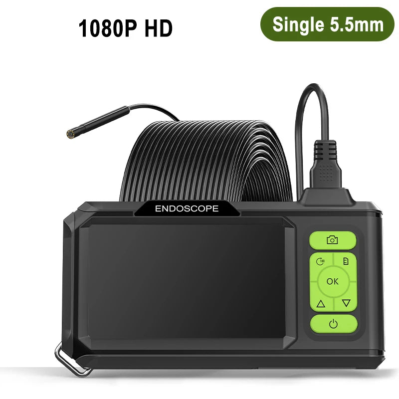 High-Definition 4.3'' IPS Industrial Endoscope with Autofocus, Triple Lens, and 1080P Resolution for Inspections 7