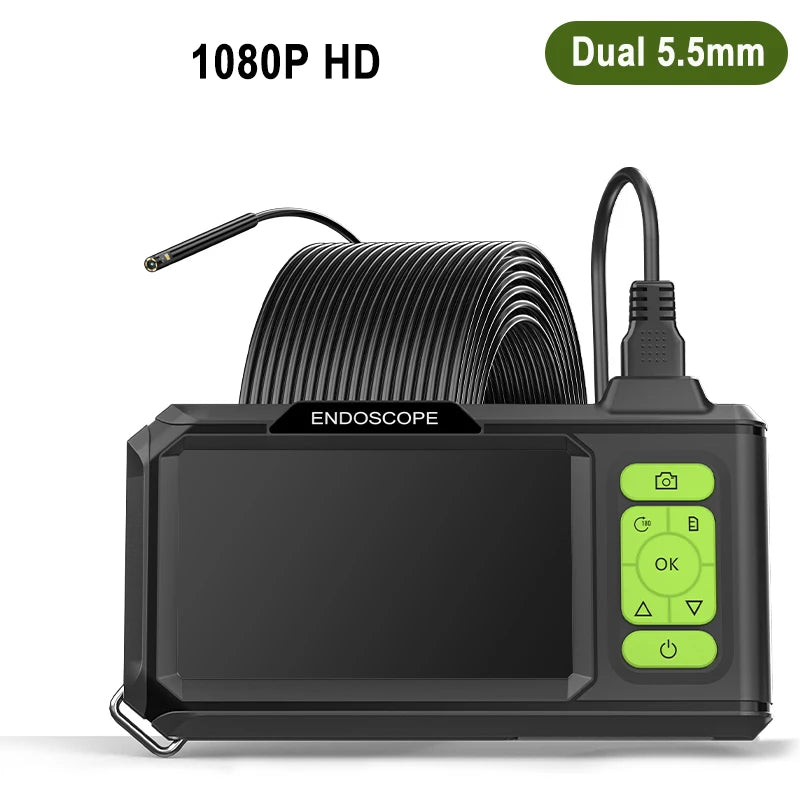 High-Definition 4.3'' IPS Industrial Endoscope with Autofocus, Triple Lens, and 1080P Resolution for Inspections 9