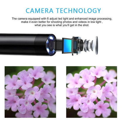 High-Definition USB Endoscope Camera for Android - 5.5mm Waterproof Borescope with 6 LED Lights 3