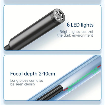 High-Definition USB Endoscope Camera for Android - 5.5mm Waterproof Borescope with 6 LED Lights 4