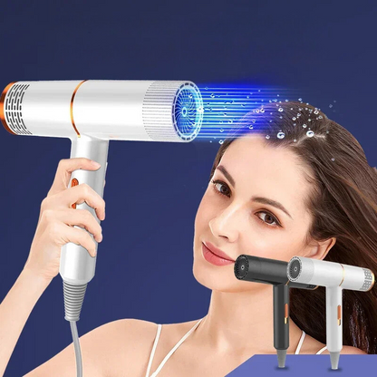 Infrared Negative Ion Hair Dryer with Dual Winds for Quick Drying and Frizz Reduction – Lightweight Ergonomic Design 1