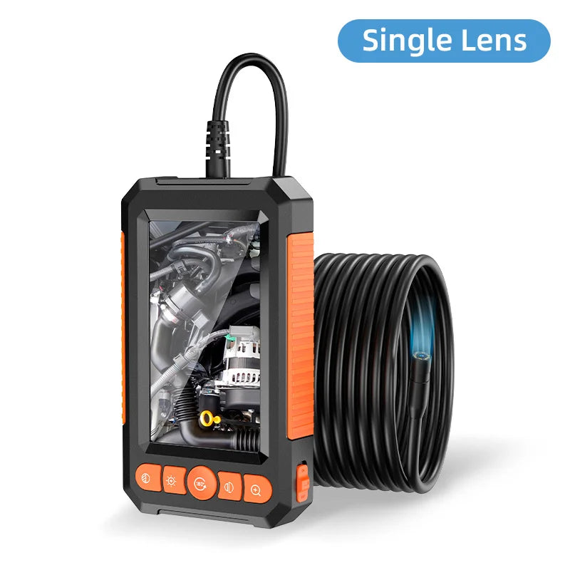 KERUI 4.3 Dual Lens HD 1080P Endoscope Camera - Waterproof Borescope Inspection Camera with LED 6