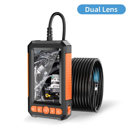 KERUI 4.3 Dual Lens HD 1080P Endoscope Camera - Waterproof Borescope Inspection Camera with LED 7