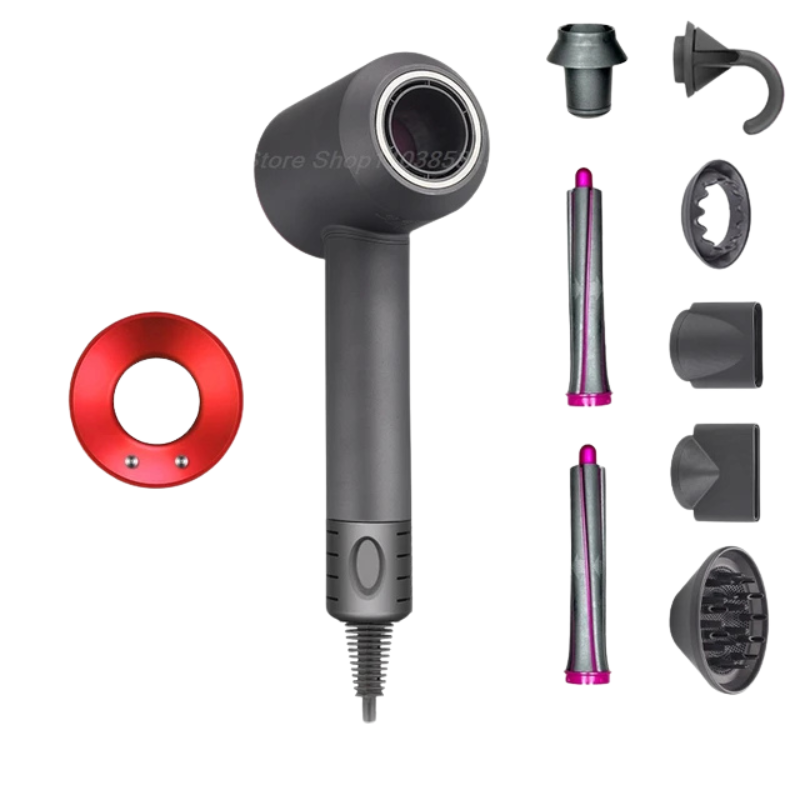 Leafless Hair Dryer with Negative Ion Technology – 1600W Powerful Styling Tool for All Hair Types 10