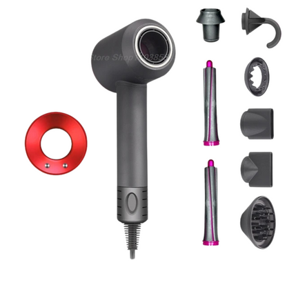 Leafless Hair Dryer with Negative Ion Technology – 1600W Powerful Styling Tool for All Hair Types 10