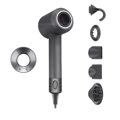 Leafless Hair Dryer with Negative Ion Technology – 1600W Powerful Styling Tool for All Hair Types 4