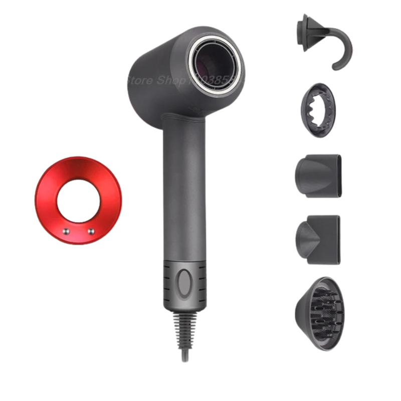 Leafless Hair Dryer with Negative Ion Technology – 1600W Powerful Styling Tool for All Hair Types 6