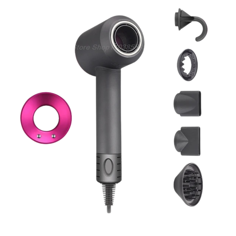 Leafless Hair Dryer with Negative Ion Technology – 1600W Powerful Styling Tool for All Hair Types 7