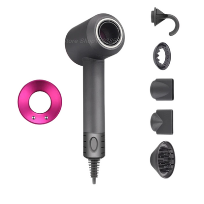 Leafless Hair Dryer with Negative Ion Technology – 1600W Powerful Styling Tool for All Hair Types 7