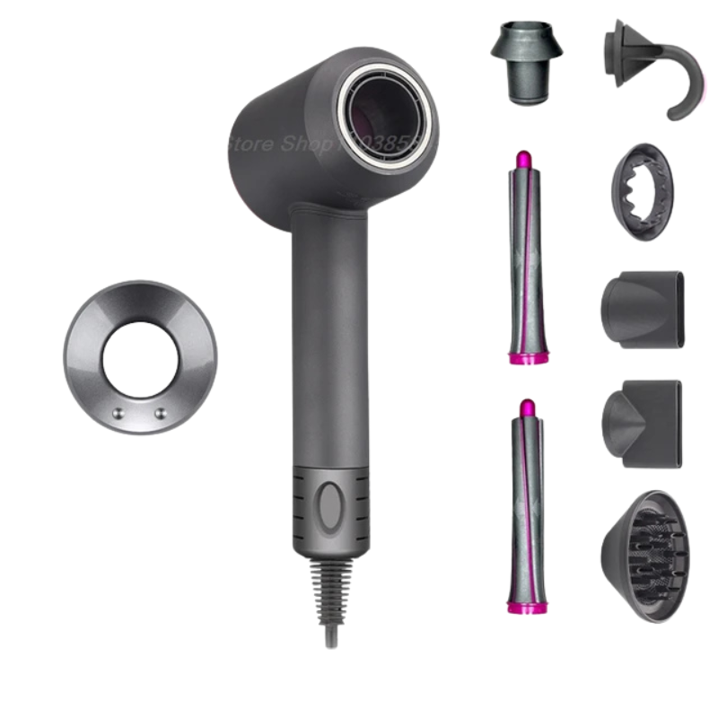 Leafless Hair Dryer with Negative Ion Technology – 1600W Powerful Styling Tool for All Hair Types 8