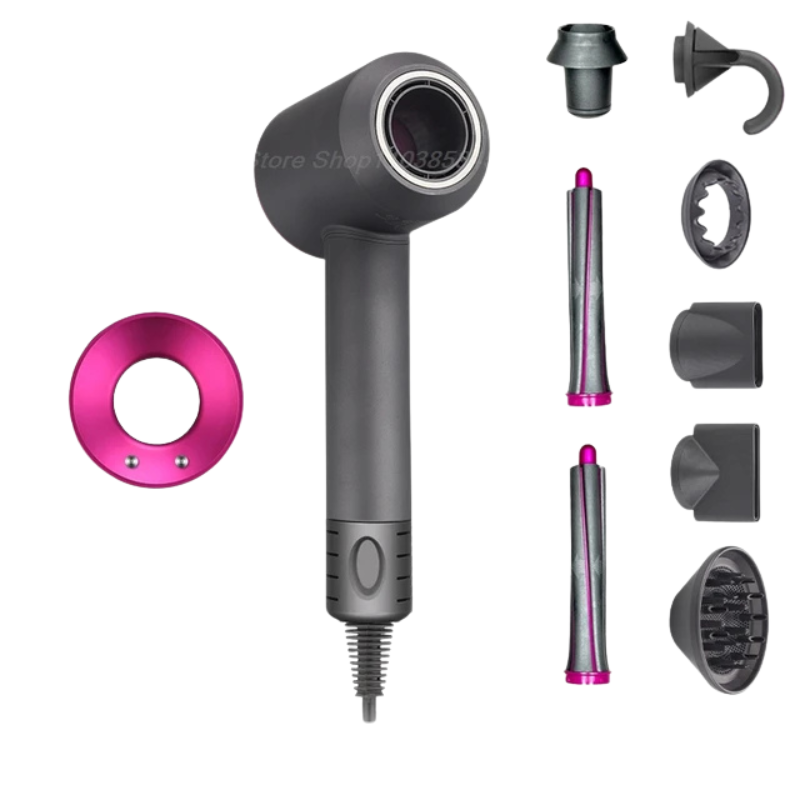 Leafless Hair Dryer with Negative Ion Technology – 1600W Powerful Styling Tool for All Hair Types 9