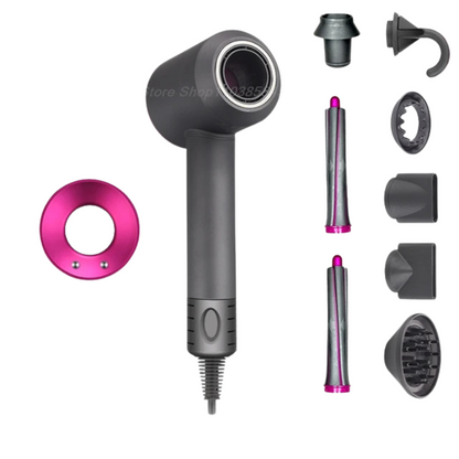 Leafless Hair Dryer with Negative Ion Technology – 1600W Powerful Styling Tool for All Hair Types 9