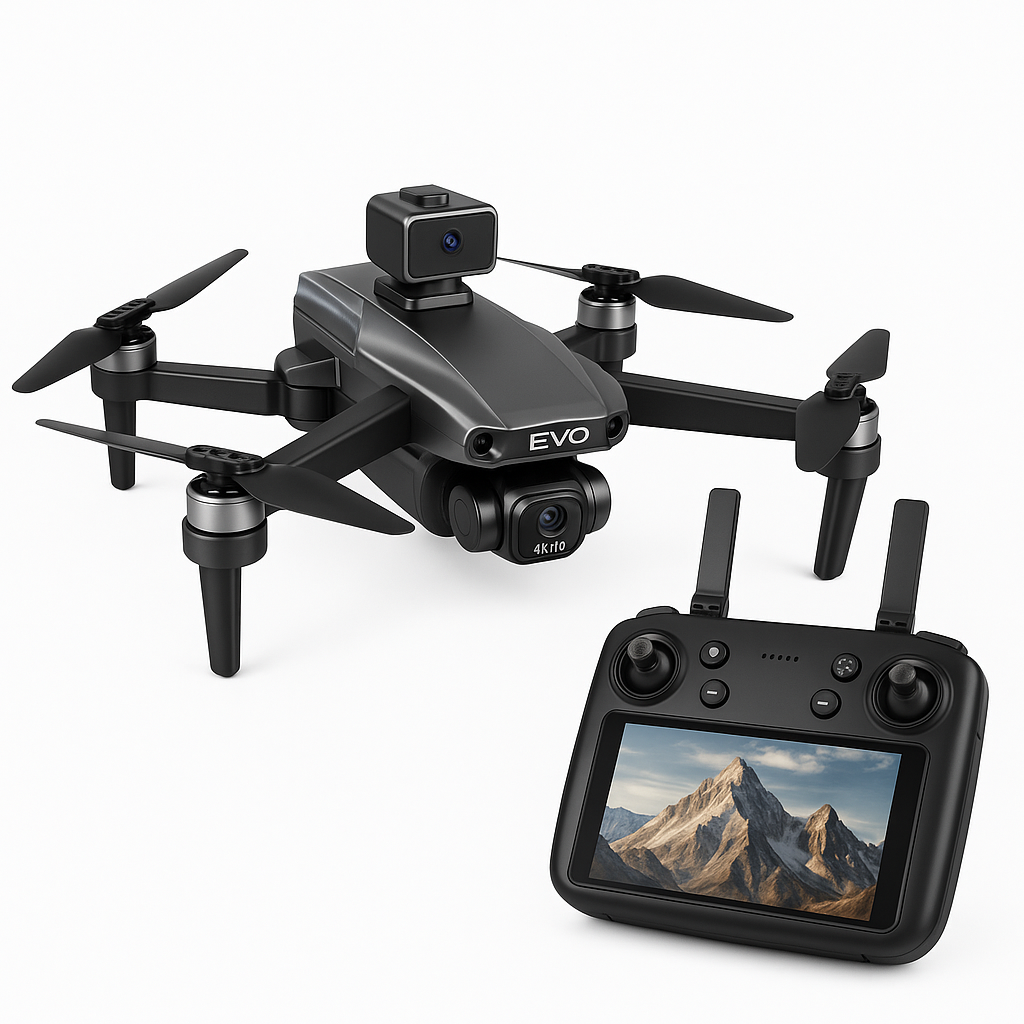 Max GPS Drone with 8K Dual Camera, Obstacle Avoidance, and Foldable Design for Aerial Photography 0