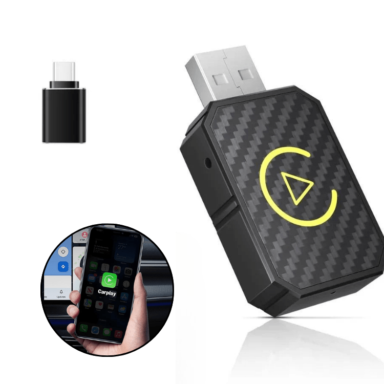 Mini Wireless CarPlay Adapter - Best Wireless CarPlay Adapter for Seamless iPhone Connectivity 0