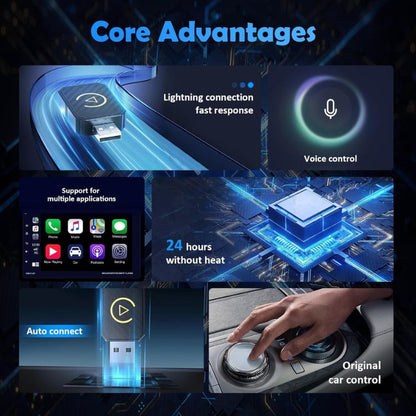 Mini Wireless CarPlay Adapter - Best Wireless CarPlay Adapter for Seamless iPhone Connectivity 2