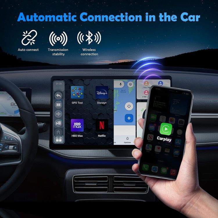 Mini Wireless CarPlay Adapter - Best Wireless CarPlay Adapter for Seamless iPhone Connectivity 3