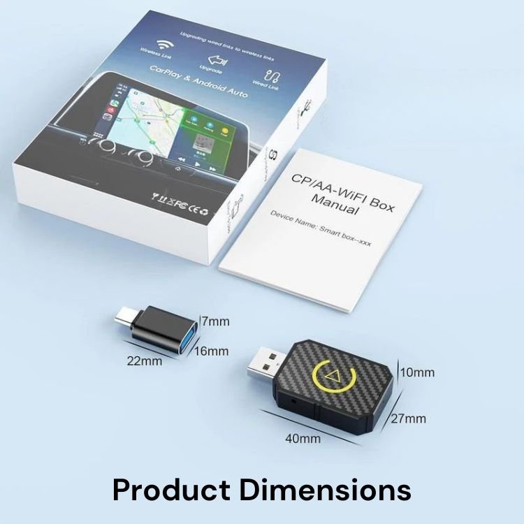 Mini Wireless CarPlay Adapter - Best Wireless CarPlay Adapter for Seamless iPhone Connectivity 4