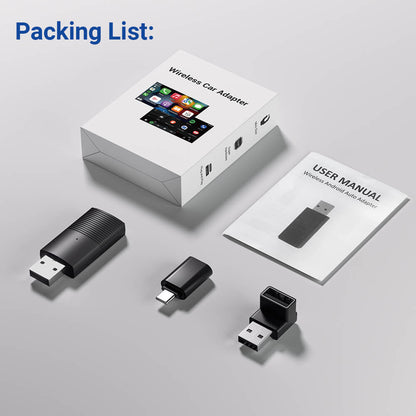 Mini Wireless CarPlay/Android Auto Adapter - Best Wireless CarPlay Adapter for Effortless Connectivity 7