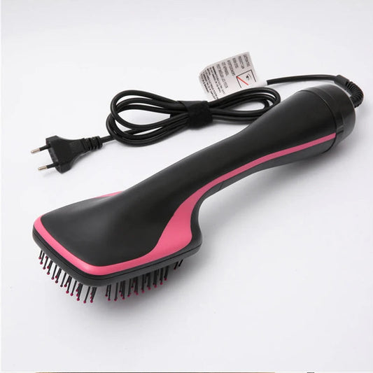 Multi-Function Hot Air Straightener and Curler with Negative Ion Technology
