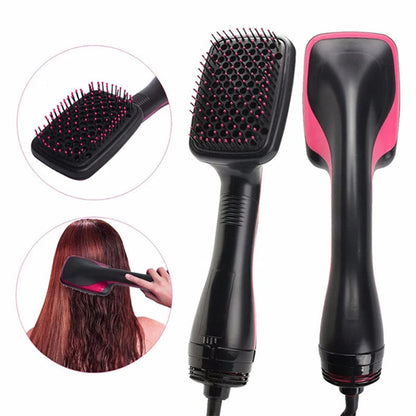 Multi-Function Hot Air Straightener and Curler with Negative Ion Technology