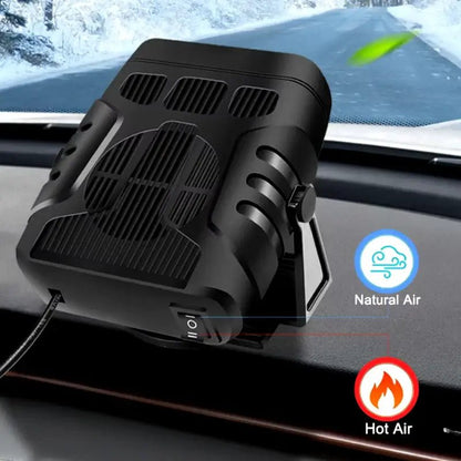 Portable 12V Car Heater and Cooler with 360° Rotation for All-Season Comfort – Compact In-Car Heater 6