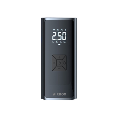 Portable Tire Inflator - Cordless Air Compressor with Rechargeable Battery & LED Flashlight 0